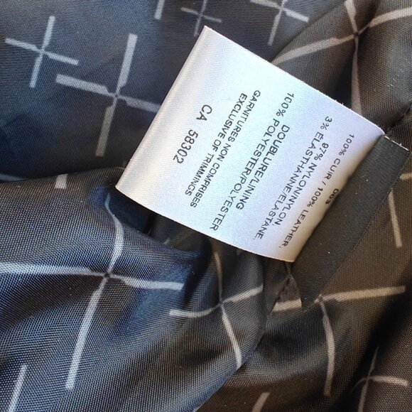 Leather Aviation Jacket - Stephan/H - Made in Canada! Brand New! - Picture 4 of 6